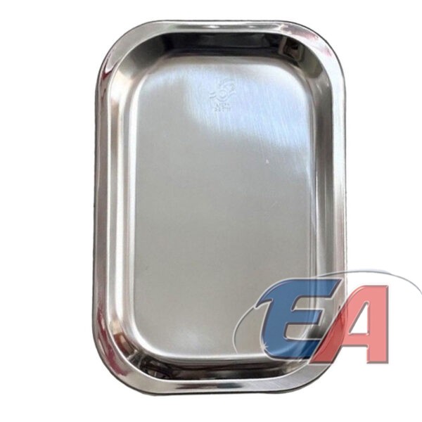 سینی استیل نگار مستطیل 54*37